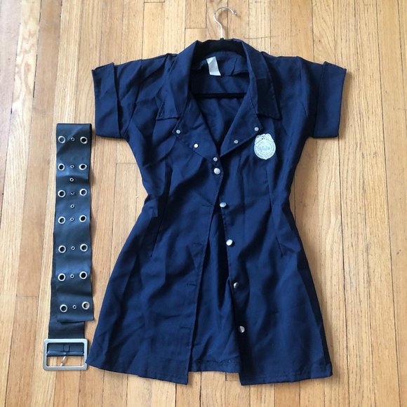 Dresses & Skirts - WOMENS COP HALLOWEEN COSTUME